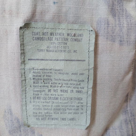 US Air Force Warm Weather Jacket Woodland Camo Air Combat Command, medium - Picture 5 of 9